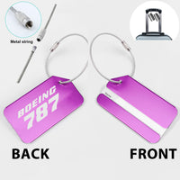 Thumbnail for Boeing 787 & Text Designed Fashion Metal Luggage Tags