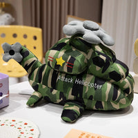 Thumbnail for 30-70cm Funny Cartoon Warplane Helicopter Plush Toys