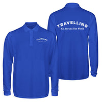 Thumbnail for Travelling All Around The World Designed Long Sleeve Polo T-Shirts (Double-Side)