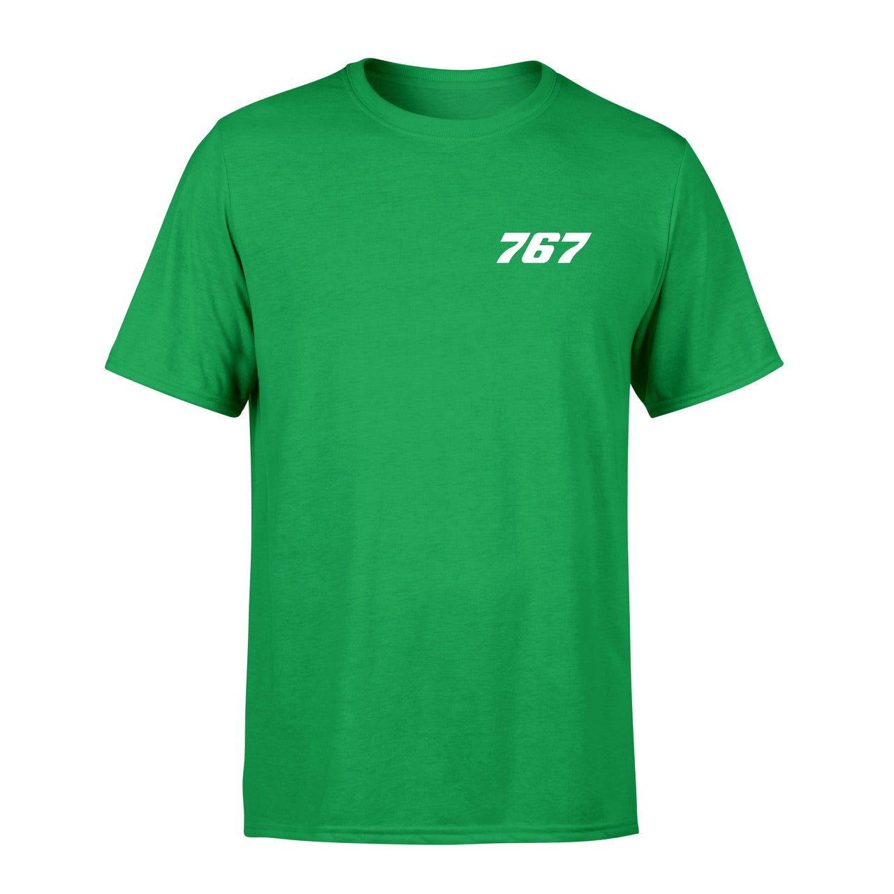 767 Flat Text Designed Men T-Shirt