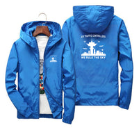 Thumbnail for Air Traffic Controllers - We Rule The Sky Designed Thin Windbreaker Jackets