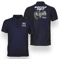 Thumbnail for Boeing 787 & GENX Engine Designed Double Side Polo T-Shirts