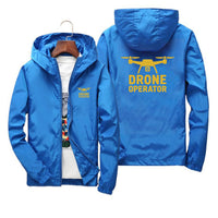 Thumbnail for Drone Operator Designed Thin Windbreaker Jackets