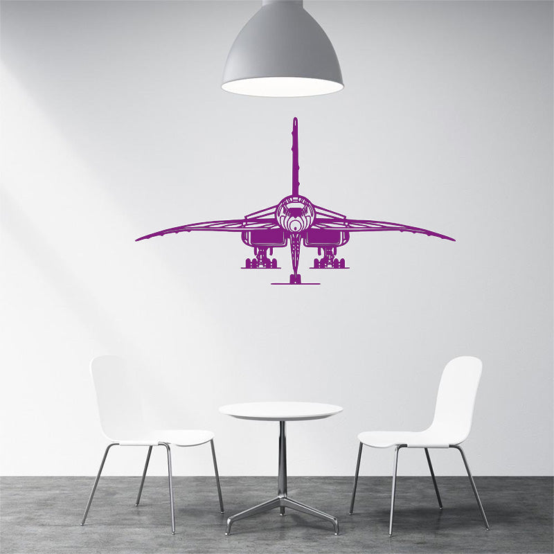 Face to Face with Concorde Designed Wall Sticker