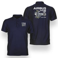 Thumbnail for Airbus A330neo & Trent 7000 Designed Double Side Polo T-Shirts