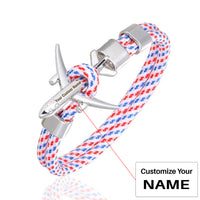 Thumbnail for Super Quality Stylish Airplane Shape Bracelets  Silver (Mixed Colours)