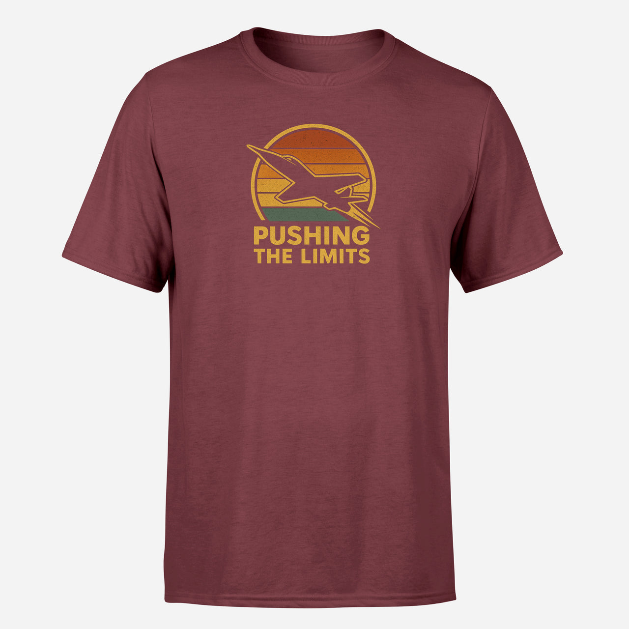 Pushing The Limits Retro Design Super Quality T-Shirts