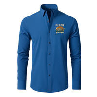 Thumbnail for Retro Piper PA-46 Designed Long Sleeve Shirts