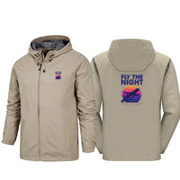 Thumbnail for Fly The Night Designed Rain Jackets & Windbreakers