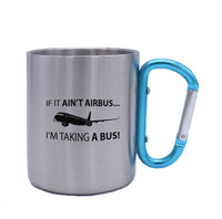Thumbnail for If It Ain't Airbus I'm Taking A Bus Designed Stainless Steel Outdoors Mugs