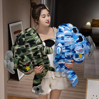 Thumbnail for 30-70cm Funny Cartoon Warplane Helicopter Plush Toys