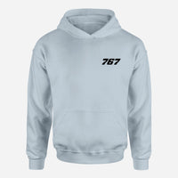 Thumbnail for 767 Flat Text Designed Hoodies