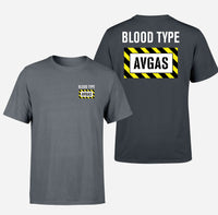 Thumbnail for Blood Type AVGAS Double-Side T-Shirts