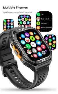 Thumbnail for GloryFitpro X5: All-in-One Outdoor Smartwatch - Dual-Band GPS, Bluetooth Calls, AMOLED & Environmental Sensors