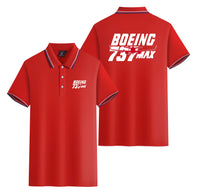 Thumbnail for Amazing 737 Max Designed Stylish Polo T-Shirts (Double-Side)