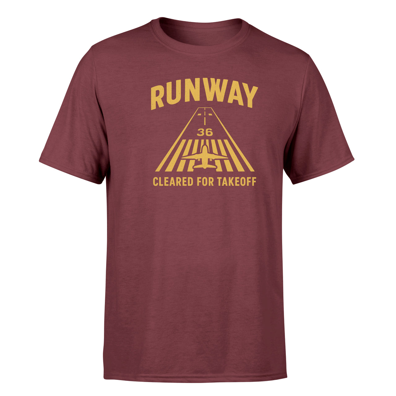 Cleared For Takeoff Design Super Quality T-Shirts