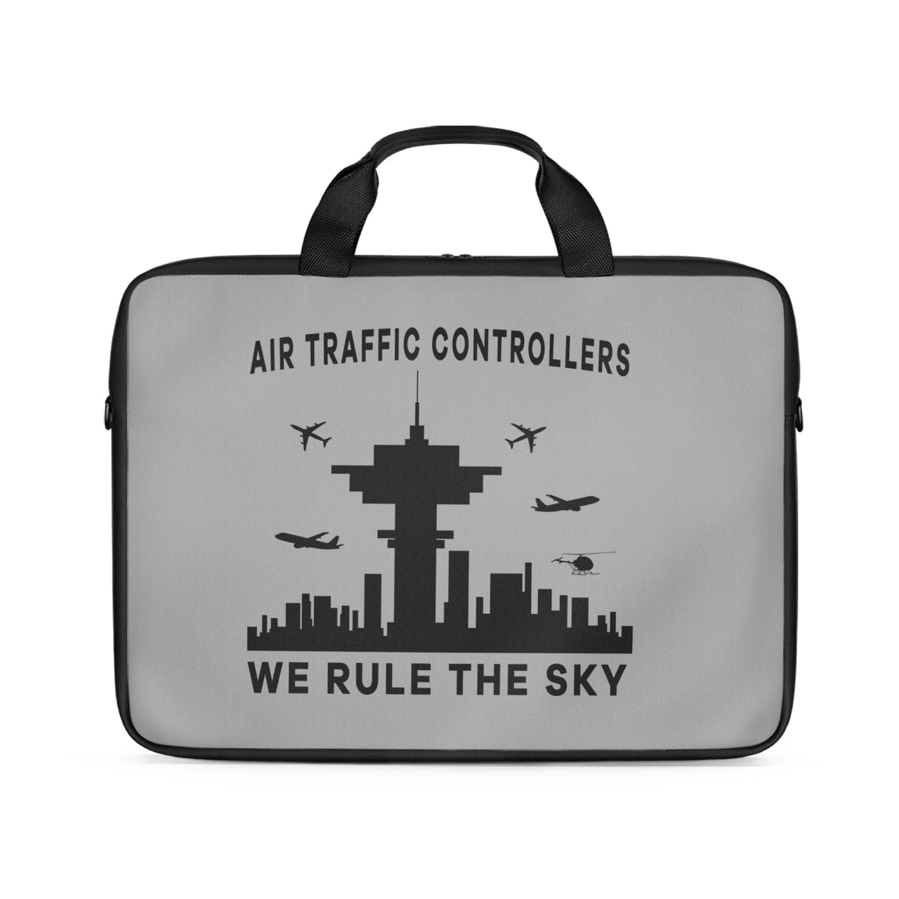 Air Traffic Controllers - We Rule The Sky Designed Laptop & Tablet Bags