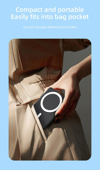 Thumbnail for 5000mAh 15W Magnetic Wireless Power Bank for Magsafe