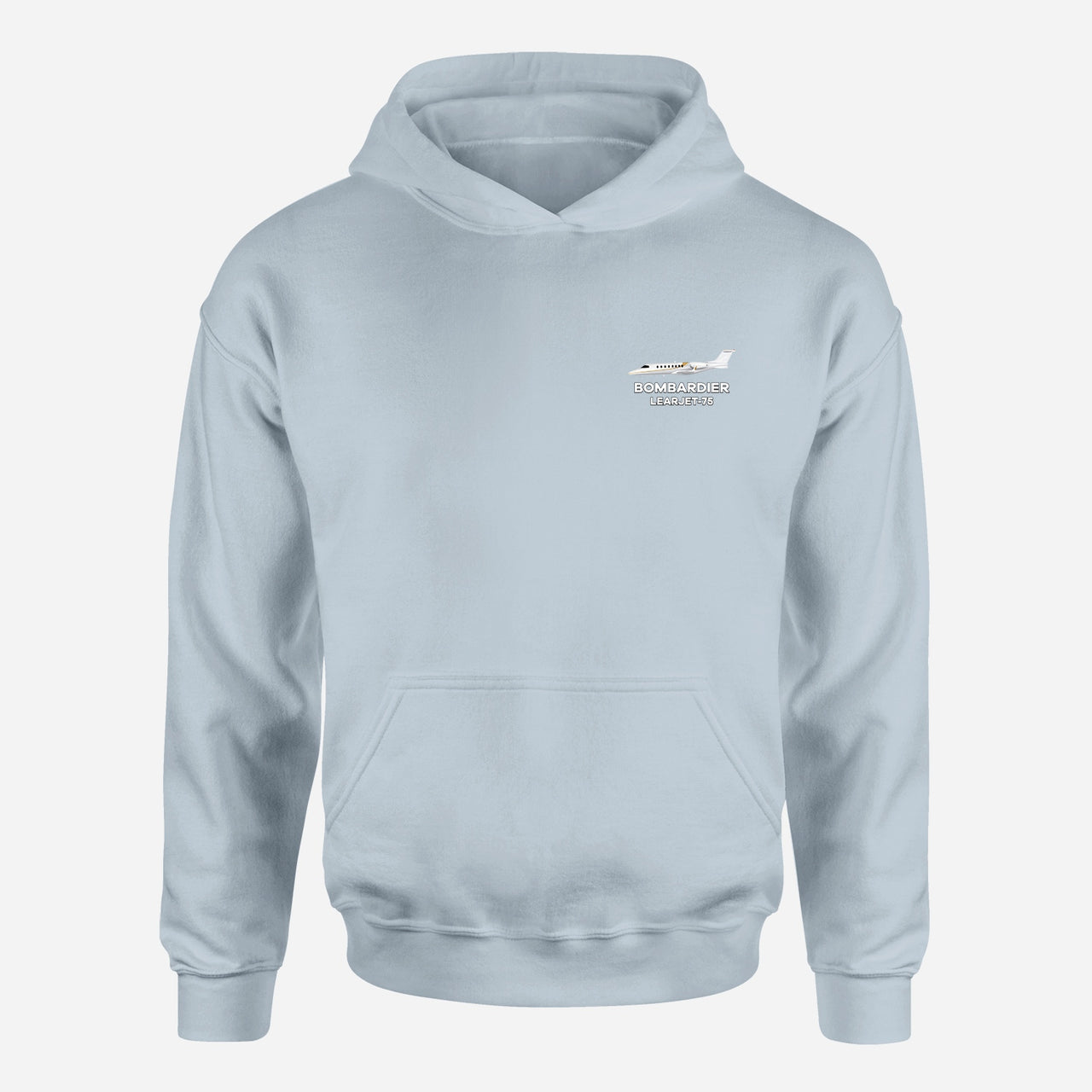 The Bombardier Learjet 75 Designed Hoodies