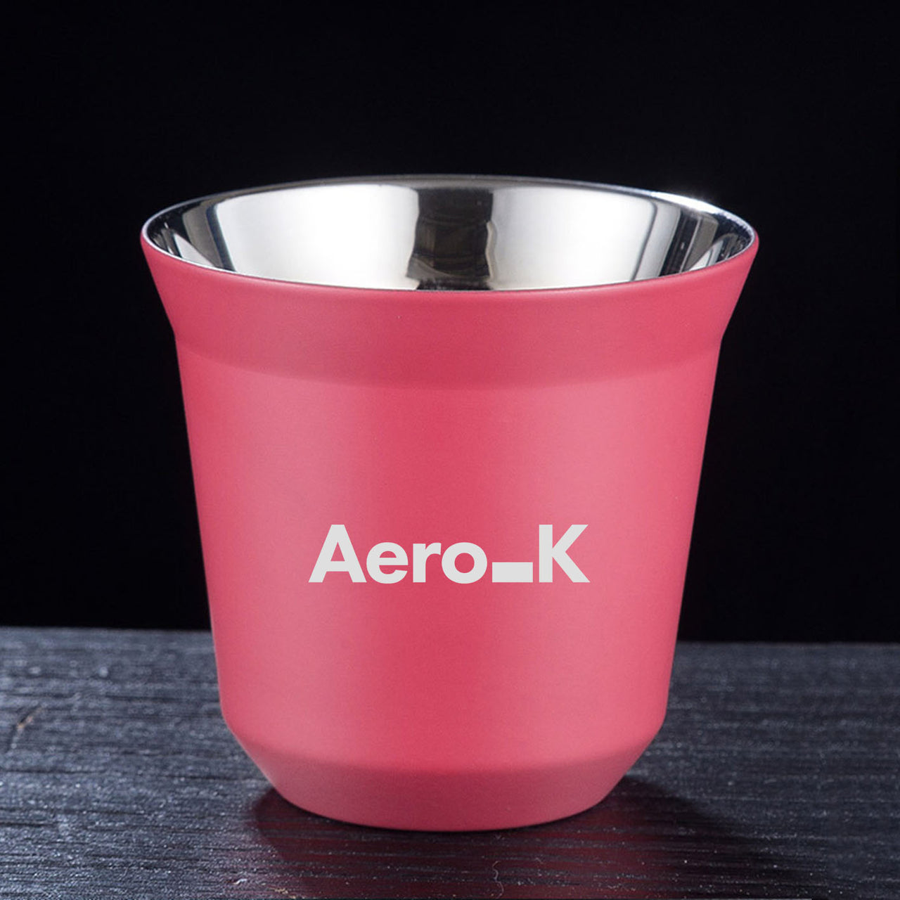 Aero K Double Wall Stainless Steel Coffee Mugs