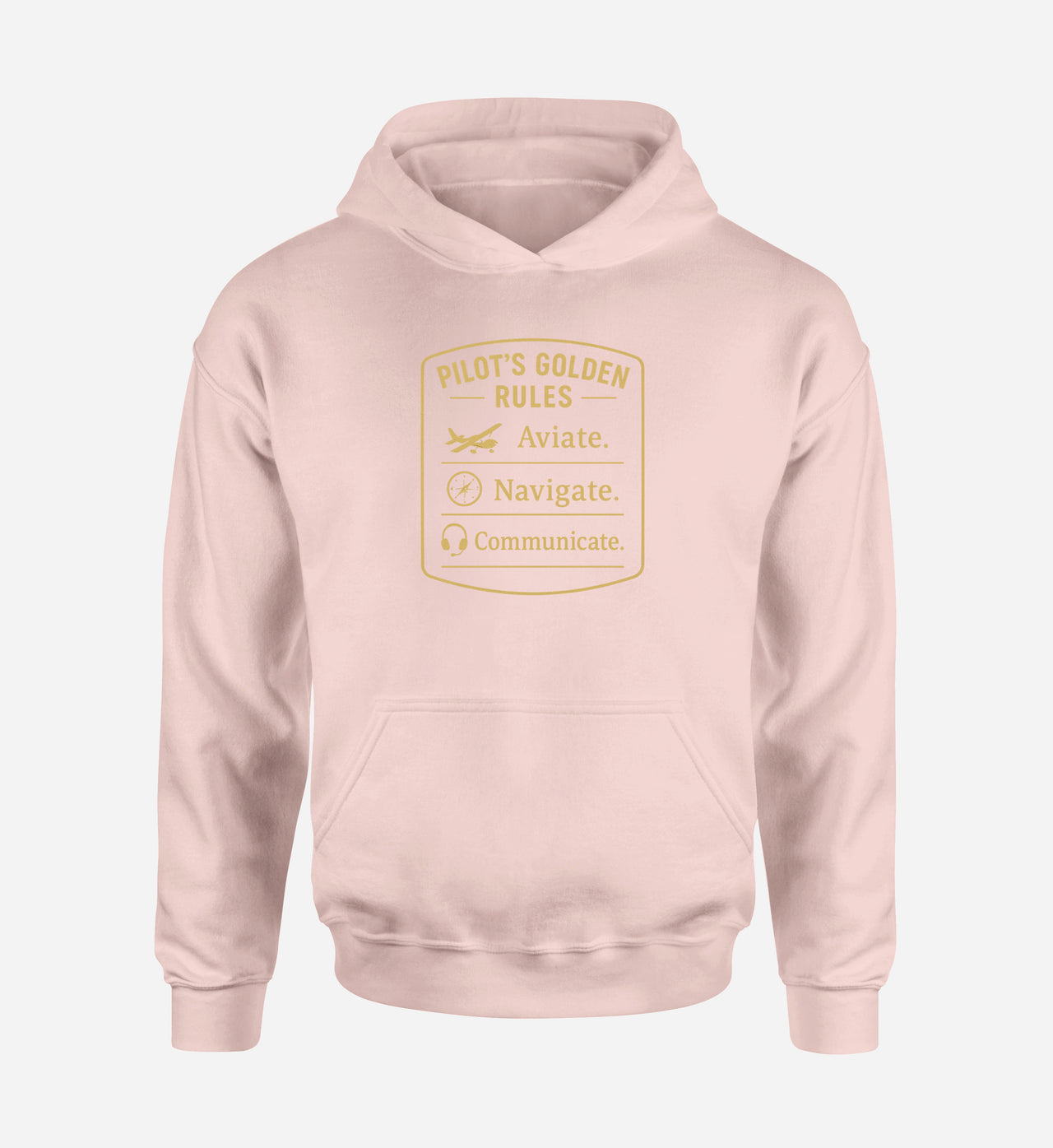 Pilot's Golden Rules Designed Hoodies