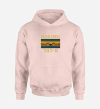 Thumbnail for Retro Boeign 747-8 Designed Hoodies