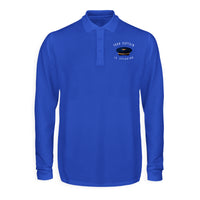Thumbnail for Your Captain Is Speaking Designed Long Sleeve Polo T-Shirts