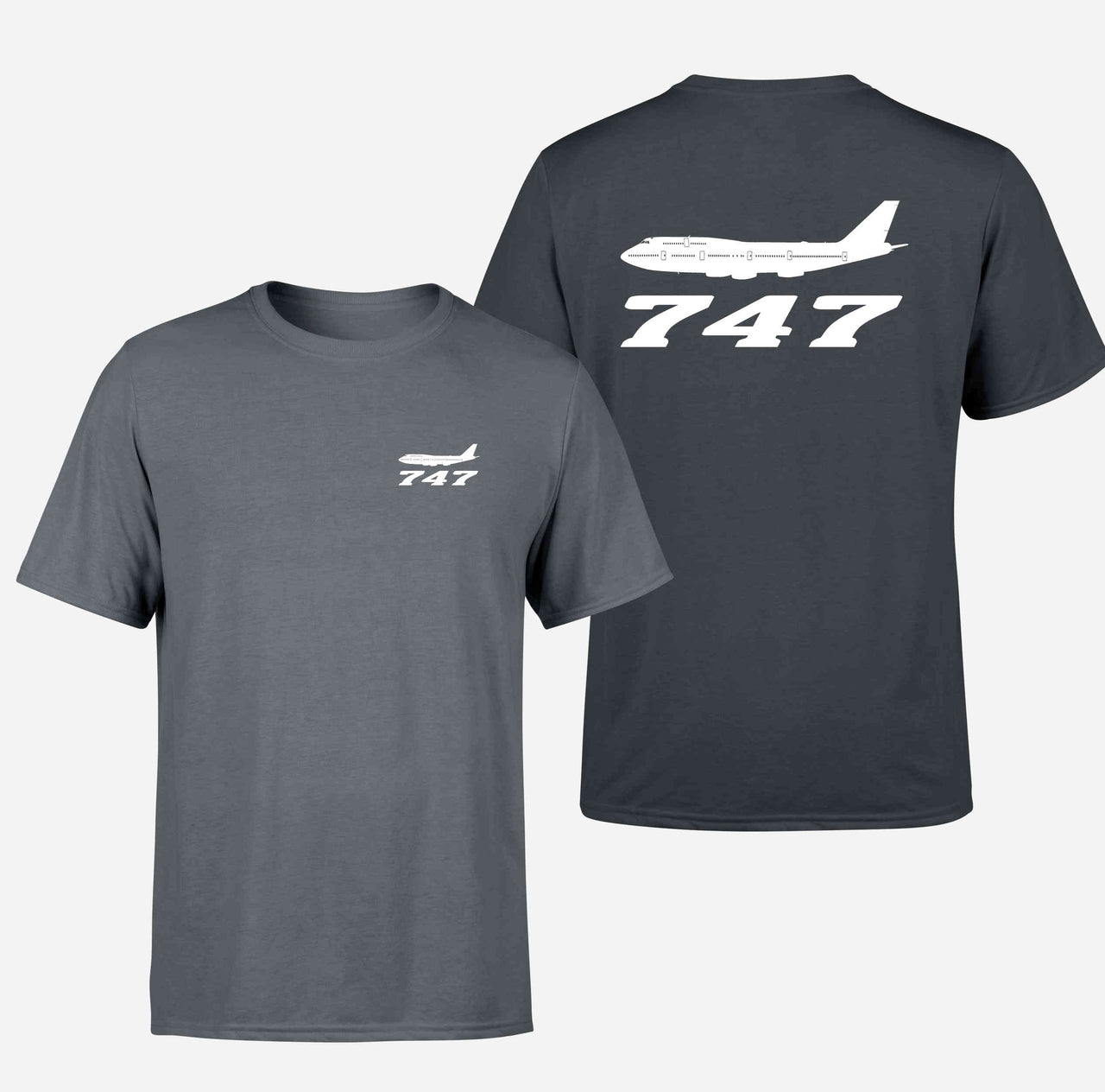 Boeing 747 - Queen of the Skies Designed Double-Side T-Shirts