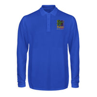 Thumbnail for Fighter Machine Designed Long Sleeve Polo T-Shirts