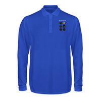 Thumbnail for Pilot's 6 Pack Designed Long Sleeve Polo T-Shirts