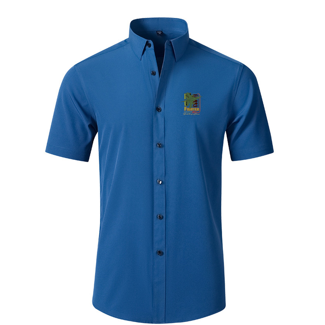 Fighter Machine Designed Short Sleeve Shirts