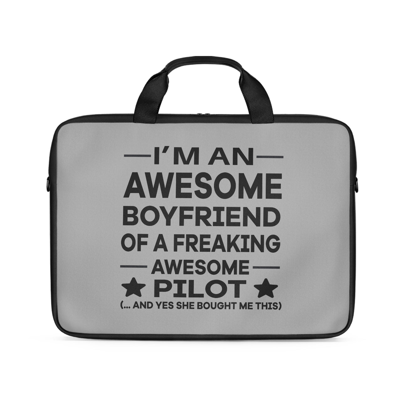 I am an Awesome Boyfriend Designed Laptop & Tablet Bags