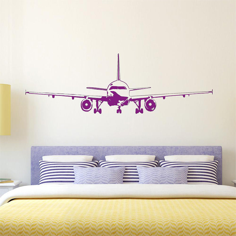 Face to Face with Airbus A320 Designed Wall Sticker