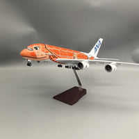 Thumbnail for Air Japan ANA Orange Sea Turtle Airbus A380 Airplane Model (1/160 Scale)