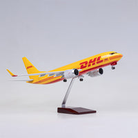 Thumbnail for DHL Cargo Express Airline Boeing 737-800 Airplane Model (1/84 Scale - 47CM) - view 8