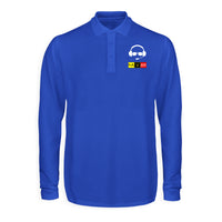 Thumbnail for AV8R 2 Designed Long Sleeve Polo T-Shirts