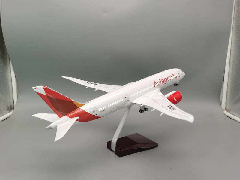 Avianca Airways Boeing 787 Airplane Model (1/130 Scale)