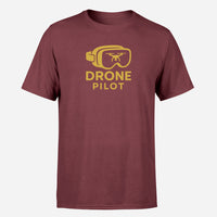 Thumbnail for Googles & Drone Pilot Design Super Quality T-Shirts