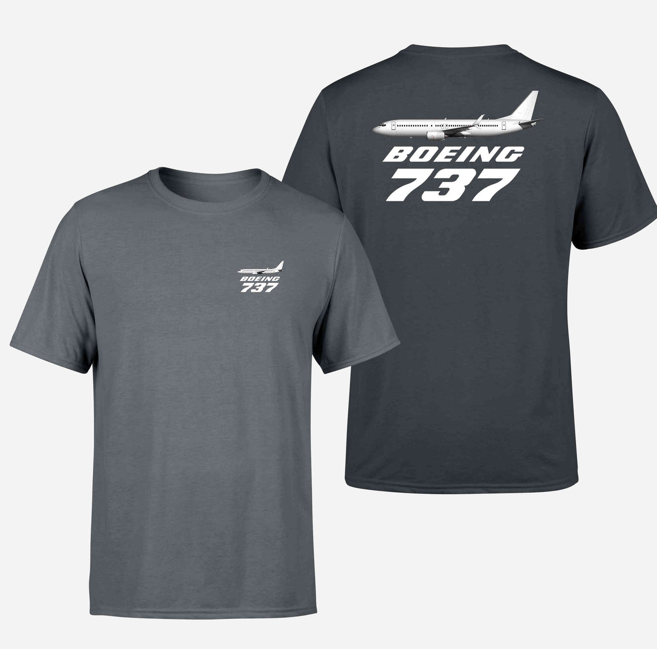 The Boeing 737 Designed Double-Side T-Shirts