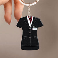 Thumbnail for British Airways Uniform Acrylic Keychain