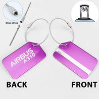 Thumbnail for Airbus A310 & Text Designed Fashion Metal Luggage Tags