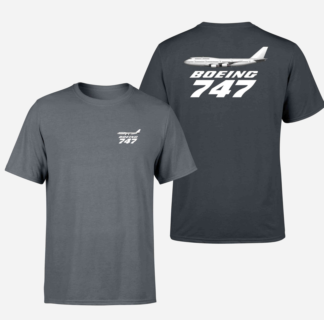 The Boeing 747 Designed Double-Side T-Shirts
