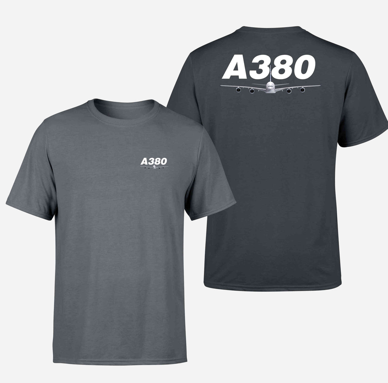 Super Airbus A380 Designed Double-Side T-Shirts