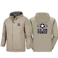 Thumbnail for US Air Force Designed Rain Jackets & Windbreakers