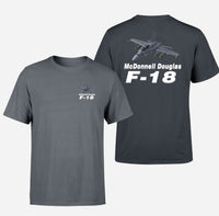 Thumbnail for The McDonnell Douglas F18 Designed Double-Side T-Shirts