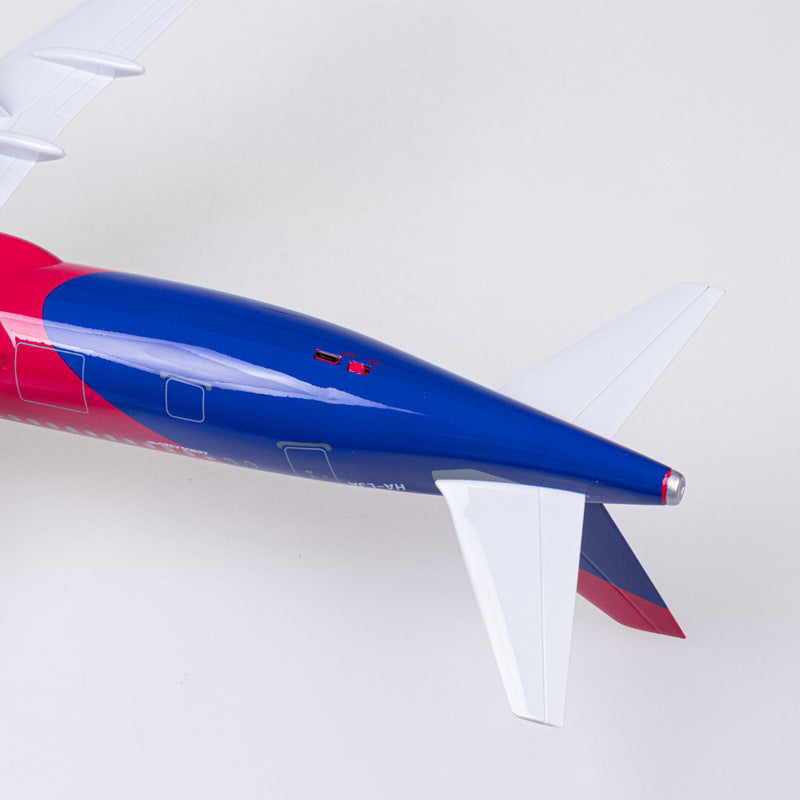 Wizz Air Airlines Airbus A320neo Airplane Model (47CM)
