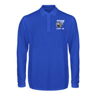 Thumbnail for Boeing 737 & Leap 1B Designed Long Sleeve Polo T-Shirts