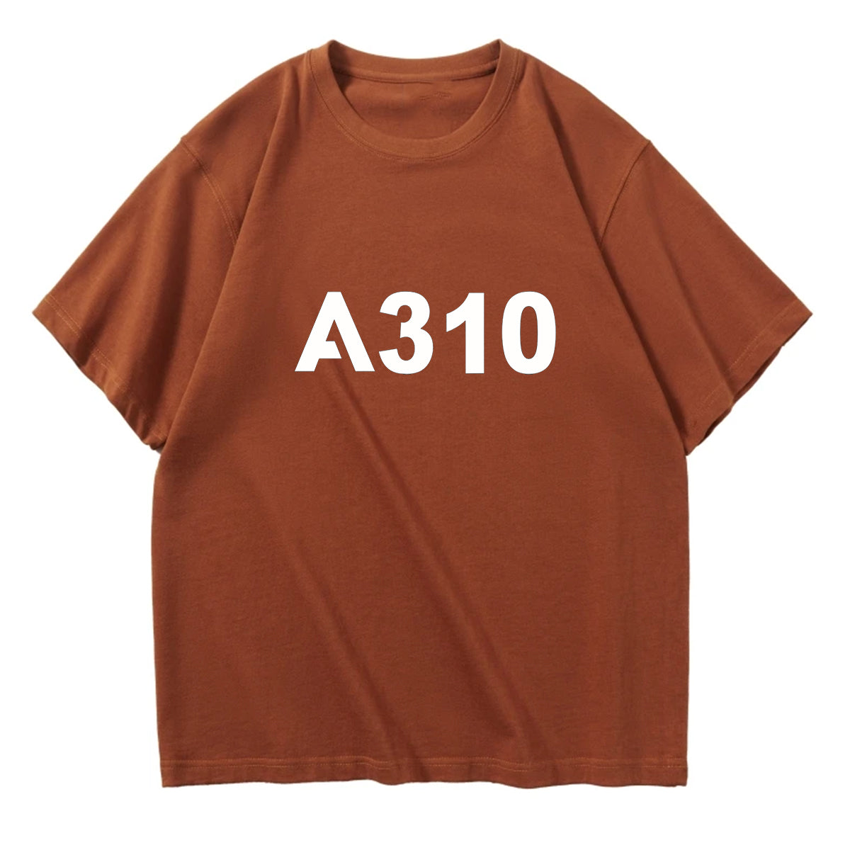 A310 Flat Text Designed Relax Fit T-Shirts