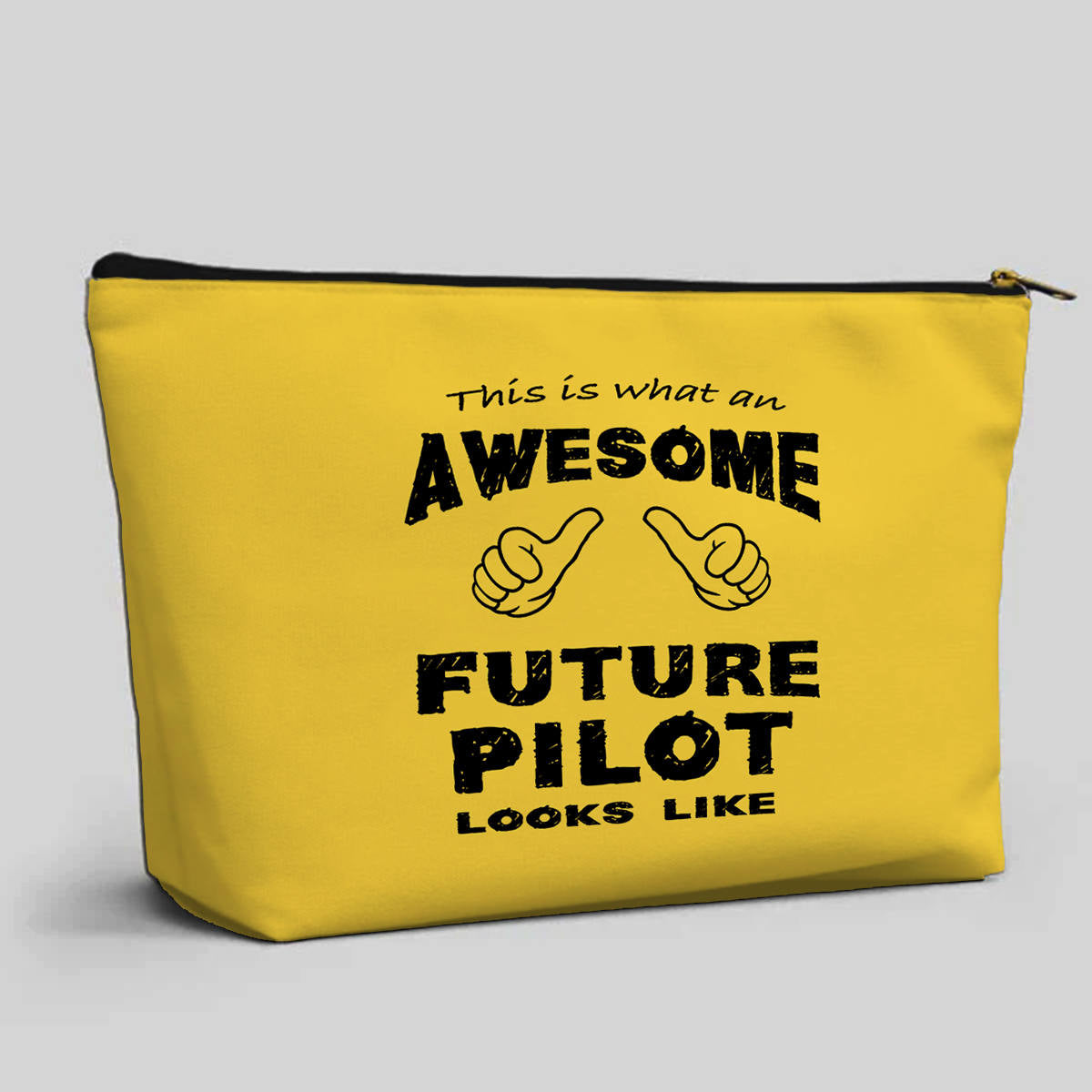 Future Pilot Designed Zipper Pouch