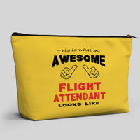 Thumbnail for Flight Attendant Designed Zipper Pouch
